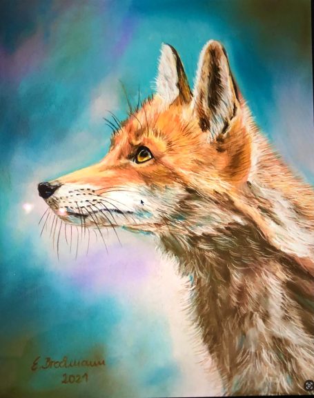 Fuchs Seitenportrait
